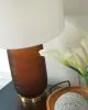 Ashley Furniture L430864 Farberman - Glass Table Lamp - Amber
