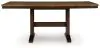 Ashley Furniture PCD651-32 Rylandeen - Rectangular Dining Room Counter Height Extension Table - Light Brown / Dark Brown