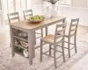 Ashley Furniture PCD403-13 Harperfeld - Rectangular Dining Room Counter Table - Natural / Gray