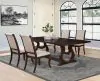 CoasterEssence 110311-S5 Brockway - 5 Piece Extension Leaf Dining Set - Antique Java