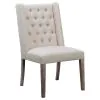 CoasterEssence 105143 Bexley - Fabric Upholstered Dining Side Chair (Set of 2) - Beige