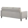 Coaster Fine Furniture 506785 Bowen - Upholstered Track Arm Tufted Sofa - Beige