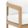 New Classic G5511-21-WHT Wesley - Patio Club Chair With Cushion - White