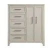 Intercon CR-BR-9705D-WSL-C Carlson - Gentleman's Chest - Washed Linen