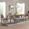 Intercon OS-TA-4292-WCT-C Oslo - Dining Table - Weathered Chestnut
