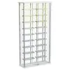 Coaster Fine Furniture 182037 Montara - Tempered Glass Wine Storage LED Curio Cabinet - Chrome