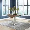 Liberty Furniture 186W-CD-DLT Liberty Furniture 186W-CD-DLT Carolina Crossing - Drop Leaf Table - White / Antique Honey