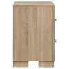 Coaster Fine Furniture 223112 Arielle - 2-Drawer Bedroom Nightstand With Casters - Light Oak