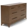 Riverside Furniture 61760 Calhoun - 7 Drawer Dresser - Whiskey Oak