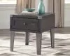 Ashley Furniture T901-3 Todoe - Rectangular End Table - Dark Gray