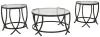 Ashley Furniture T115-13 Tarrin - Occasional Table Set (Set of 3) - Black
