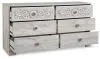 Ashley Furniture EB1811-231 Paxberry - Six Drawer Dresser - Weatherworn - Whitewash