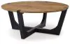 Ashley Furniture T726-8 Hanneforth - Round Cocktail Table - Brown