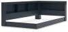 Ashley Furniture EB1528B3 Simmenfort - Twin Bookcase Storage Bed - Navy Blue