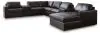 Ashley Furniture 74305S42 Ashley Furniture 74305S42 Modmax II - 8-Piece Sectional With RAF Corner Chaise And Storage Consoles - Black
