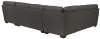 Jackson Furniture Industries 5473/62/30/76-58 Jackson Furniture Industries 5473/62/30/76-58 Crawford - 3 Piece Sectional With RSF Chaise And 10 Included Accent Pillows - Dark Gray