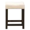 Liberty Furniture 422-OT9001 Heatherbrook - Upholstered Console Stool - Charcoal & Ash