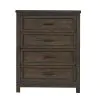 Liberty Furniture 759-BR40 Thornwood Hills - 4 Drawer Chest - Rock Beaten Brown