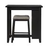 Liberty Furniture 942B-CD-3CTS Liberty Furniture 942B-CD-3CTS Brook Creek - 3 Piece Counter Set - Black