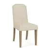 Riverside Furniture 92610 Mix-N-Match Chairs - Clipped Top Upholstered Chair (Set of 2) - Beige