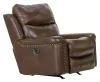 Jackson Furniture Industries 648804-1269/59-3069/59 Ceretti - Power Wall Hugger Recliner - Brown Top Grain Italian Leather Match