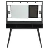 CoasterEssence 801404 Jessie - Writing Desk With Whiteboard And USB - Black
