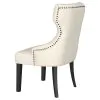 Coaster Fine Furniture 115572 Baney - Fabric Upholstered Dining Side Chair - Beige And Black