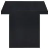 Coaster Fine Furniture 706277 Devar - Square Engineered Laminate End Side Table - Black