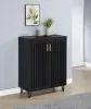 Coaster Fine Furniture 950422 Brixton - 2-Door Entryway Shoe Storage Cabinets - Black