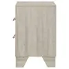 Coaster Fine Furniture 225062 Trenton - 2-Drawer Nightstand Bedside Table - Rustic Cream