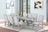 New Classic D2442-10 Fiona - Rectangle Dining Table - Mist Gray