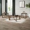 New Classic T3426-3P Sweeney - 3 Piece Occasional Set (1 Coffee & 2 End Tables) - Natural