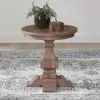 Liberty Furniture 928-OT1021 Haven Hills - Round End Table - Camel Beige