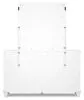 Ashley Furniture B680B1 Fortman - Dresser And Mirror - White