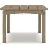 Ashley Furniture P114-701 Hyland Wave - Rectangular Cocktail Table - Driftwood