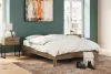 Ashley Furniture EB1866-113 Deanlow - Queen Platform Bed - Honey