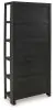 Ashley Furniture A4000574 Abyard - Bookcase - Black / Natural