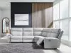 Ashley Furniture PC98802S8 Ashley Furniture PC98802S8 Social Pointe - 5-Piece Power Reclining Sectional - Pearl / Ash