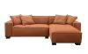 Intercon SY-SC-CRTRAF-RST-RAF Intercon SY-SC-CRTRAF-RST-RAF Carter - Right Side Facing Chaise - Aumerry New Buck Rust