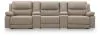 Ashley Furniture PC99201S39 Ashley Furniture PC99201S39 Narwhal Place - 5-Piece Reclining Sectional With Power Armless Recliner And 2 Storage Consoles - Pebble