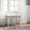 Liberty Furniture 244-AB9001 Magnolia Manor - Accent Bench - Antique White