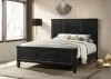 CoasterEssence 201321Q Sandy Beach - Wood Queen Panel Bed - Black