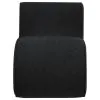 Coaster Fine Furniture 903155 Ronea - Boucle Upholstered Armless Curved Chair - Charcoal