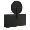 Coaster Fine Furniture 224333M Arini - 8-Drawer Dresser With Mirror - Black