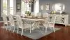 Furniture of America CM3150WH-T-TABLE Arcadia - Dining Table - Antique White