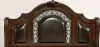 Furniture of America CM7588EK-BED Flandreau - Eastern King Bed - Brown Cherry / Espresso