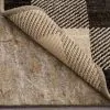Furniture of America RG8185M Kendrick - 5' x 7' Plaid Area Rug - Gingham Onyx Fabric