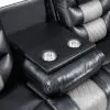 New Classic U7005-30P1-BKG New Classic U7005-30P1-BKG Nikko - Sofa With Power Footrest - Black / Gray