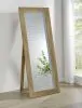 Coaster Fine Furniture 961654 Cadence - Tempered Glass Full Length Standing Mirror - Mango