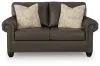 Benchcraft® 5550335 Roxmere - Loveseat - Umber